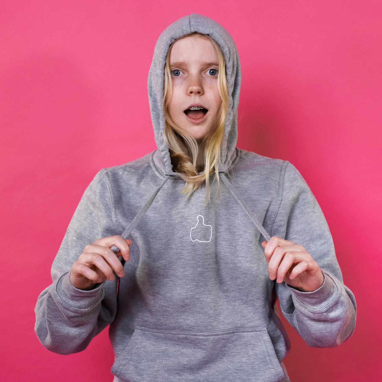 THALETOT | GRÅ | HOODIE