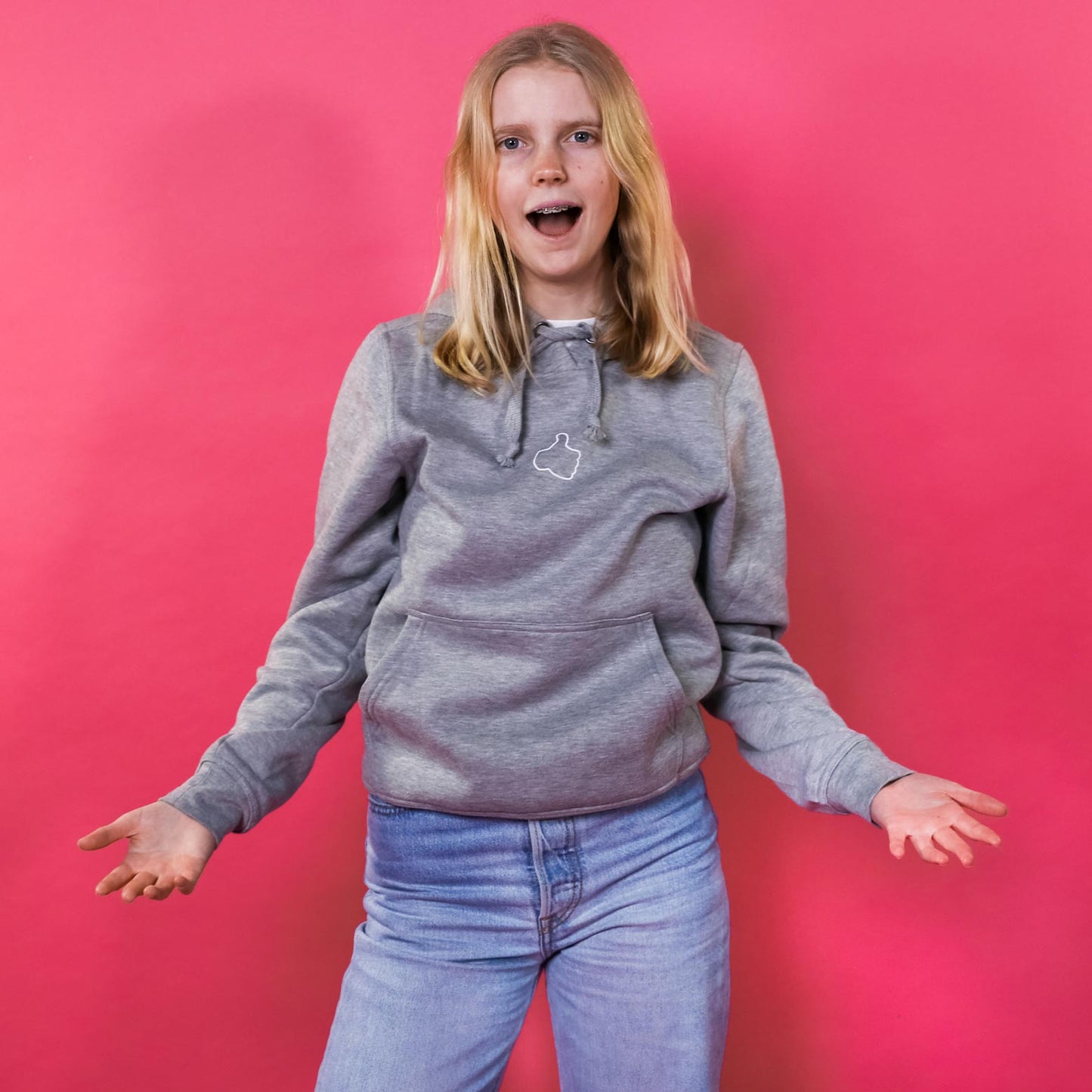 THALETOT | GRÅ | HOODIE