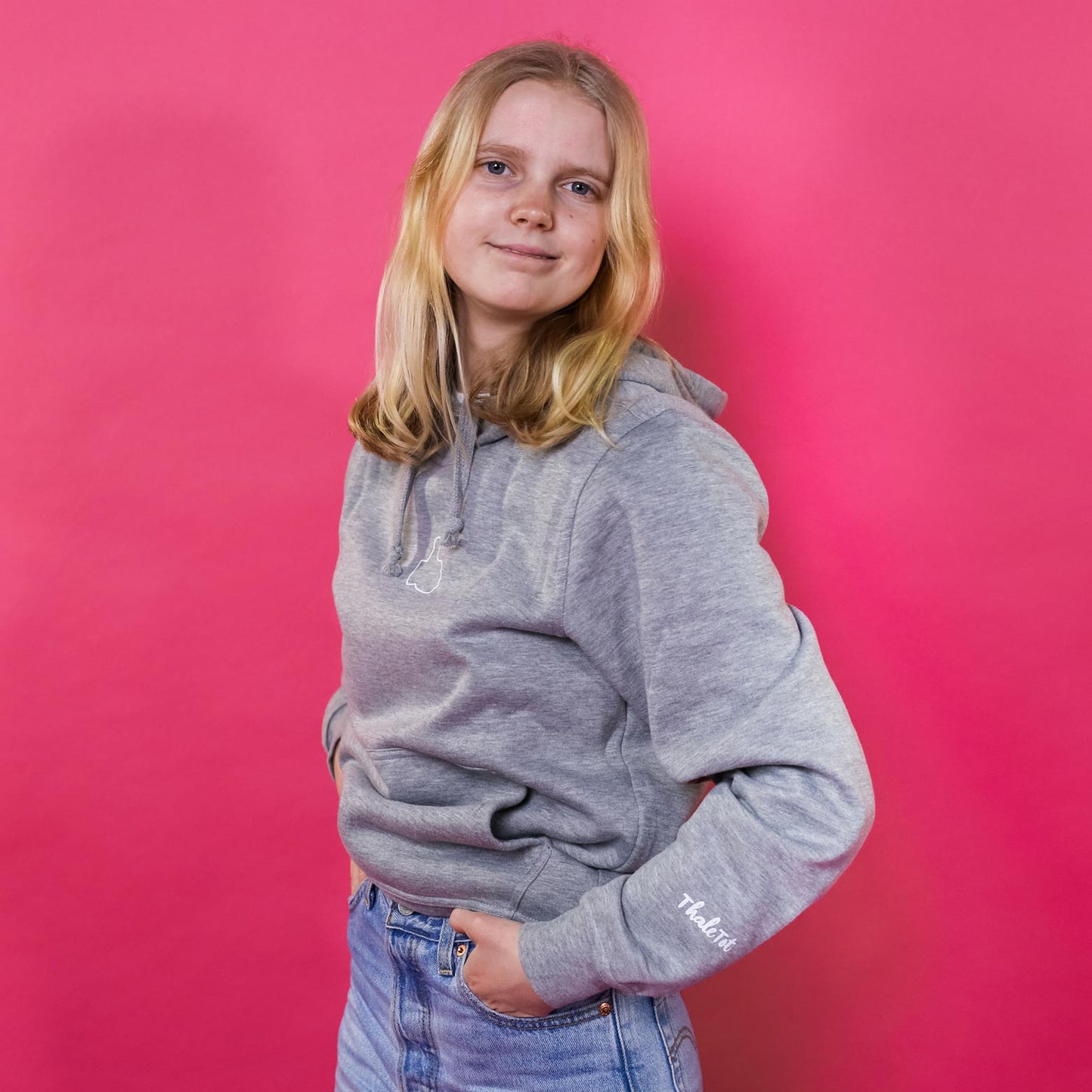 THALETOT | GRÅ | HOODIE